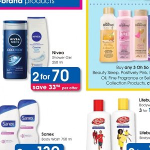 Shower gel nivea  at Clicks