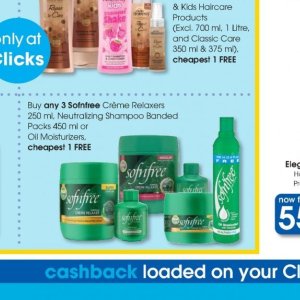 Shampoo at Clicks