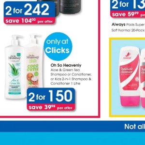 Shampoo at Clicks