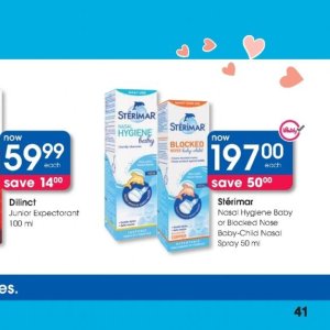 Nasal spray at Clicks
