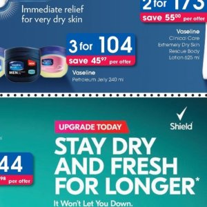 Petroleum jelly at Clicks