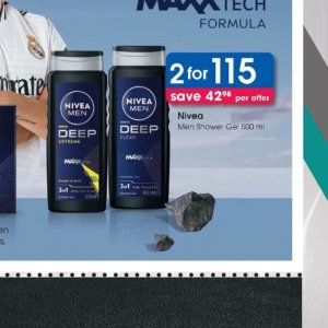 Shower gel nivea  at Clicks