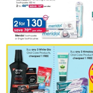Toothpaste at Clicks