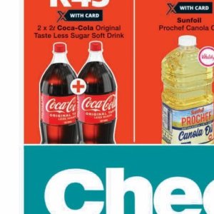  Coca Cola at Checkers