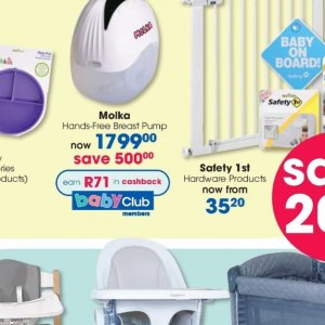 Breast pump at Clicks