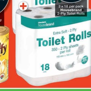 Toilet rolls at Checkers Hyper