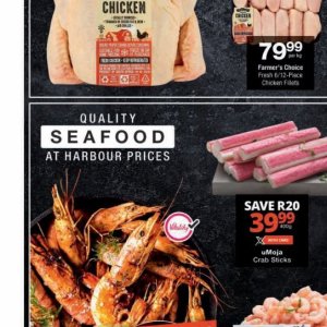 Seafood at Checkers Hyper
