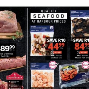 Seafood at Checkers