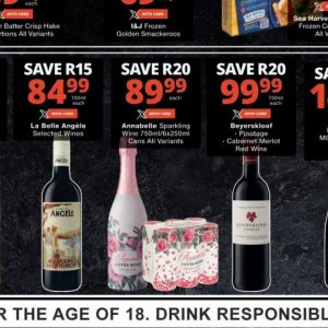 Wine at Checkers
