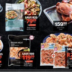 Seafood at Checkers Hyper