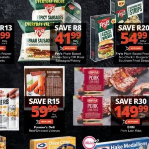 Sausages at Checkers