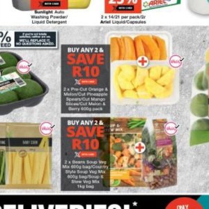 Mango at Checkers