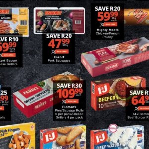 Sausages at Checkers Hyper