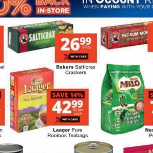 Crackers at Checkers