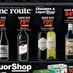 Wine at Checkers Hyper