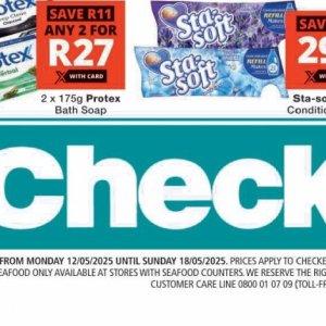Seafood at Checkers