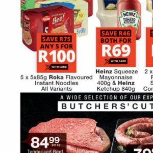 Beef at Checkers Hyper