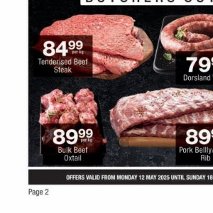 Beef at Checkers Hyper