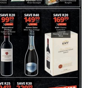 Wine at Checkers Hyper
