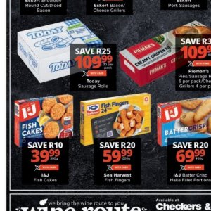 Sausage at Checkers Hyper
