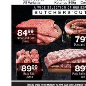 Beef at Checkers Hyper