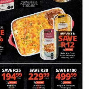 Lasagne at Checkers