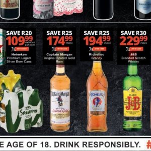 Rum at Checkers