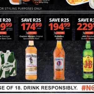 Rum at Checkers