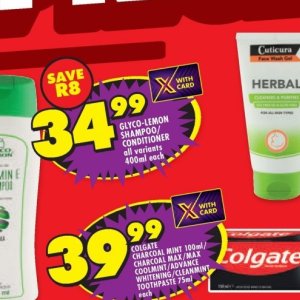 Shampoo at Shoprite