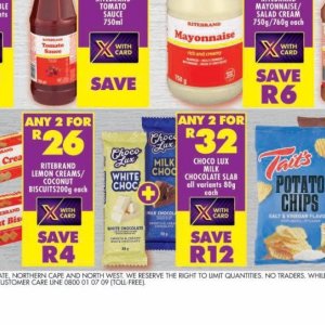 Chocolate at Shoprite