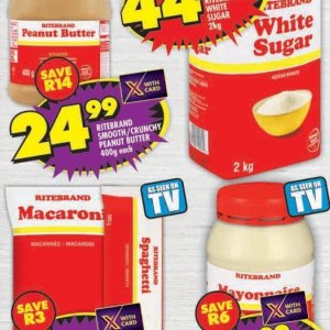 Butter at Shoprite