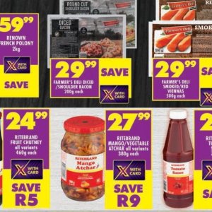 Bacon at Shoprite
