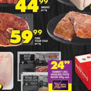 Pork at Shoprite