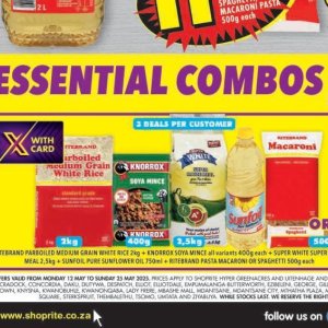 Rice at Shoprite
