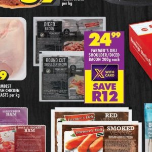 Bacon at Shoprite