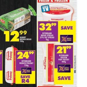Bread at Shoprite