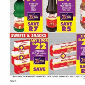 Snacks at Shoprite
