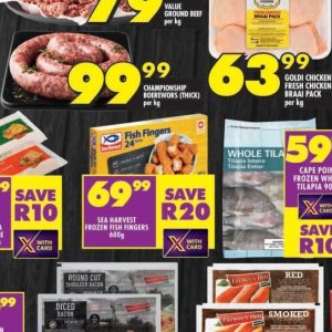 Fish at Shoprite