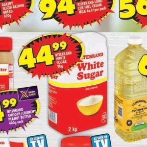 Sugar at Shoprite