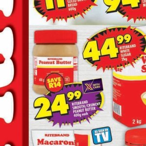 Butter at Shoprite