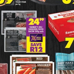Bacon at Shoprite