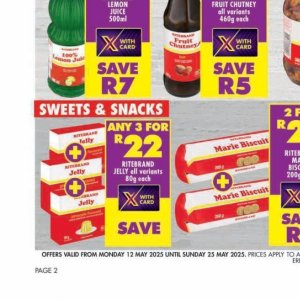Jelly at Shoprite