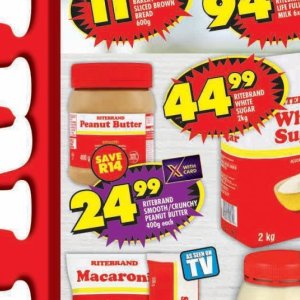Butter at Shoprite