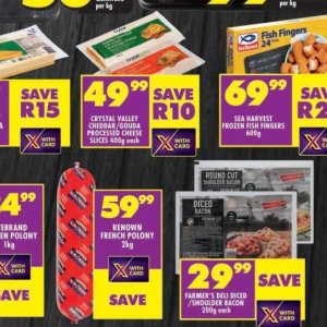 Cheese at Shoprite