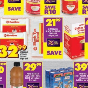 Tea at Shoprite