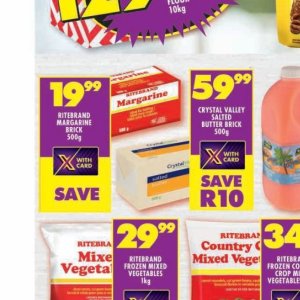 Margarine at Shoprite