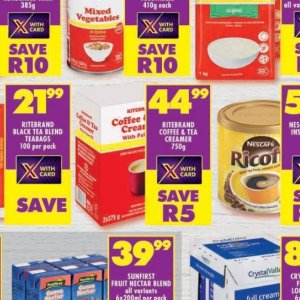 Coffee at Shoprite