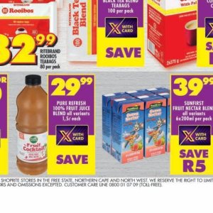 Juice at Shoprite