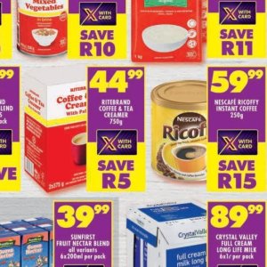 Coffee at Shoprite