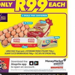 Bread at Shoprite